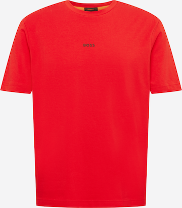 T-Shirt 'Chup' BOSS Orange en rouge : devant