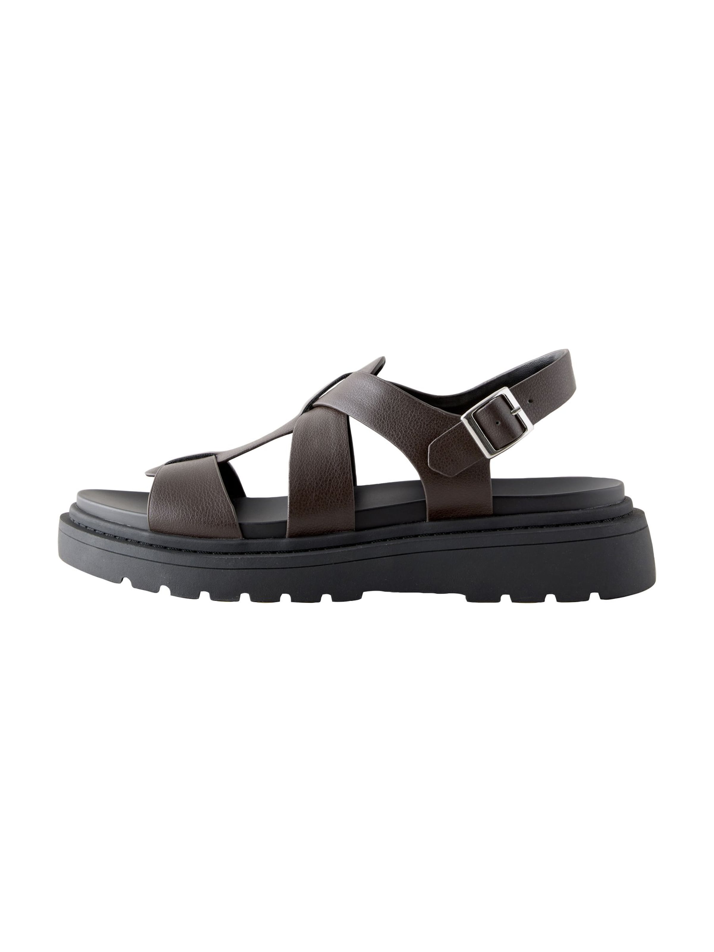 Sandales 'Forever Comfort®' Next en marron : devant