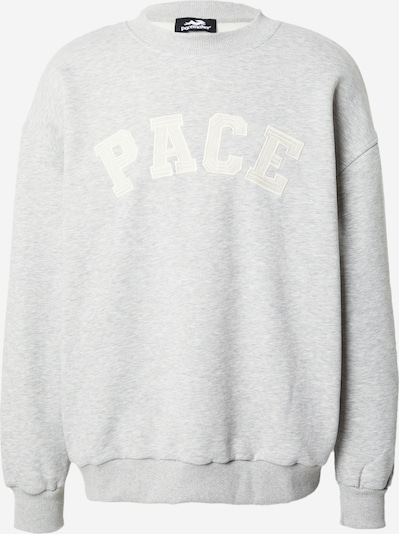 Pacemaker Sweatshirt 'Karim' i beige / gråmelerad / vit, Produktvy