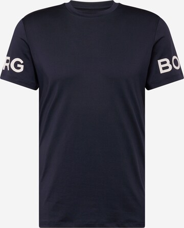 T-Shirt fonctionnel BJÖRN BORG en bleu : devant