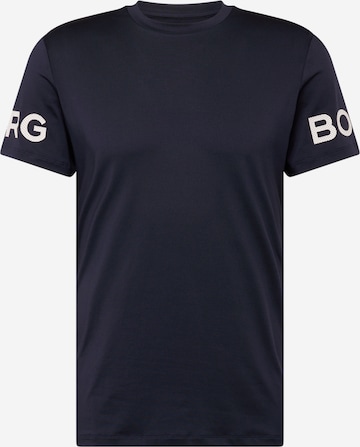 BJÖRN BORG Funkční tričko – modrá: přední strana