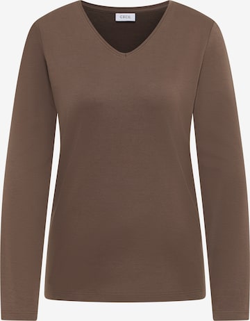 CECIL Shirt in Brown: front