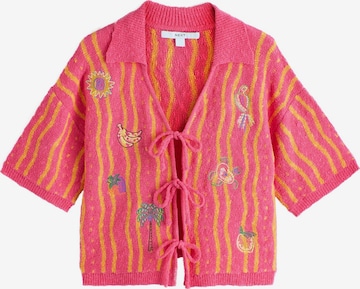 Cardigan Next en rose : devant
