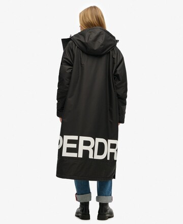 Superdry Tussenmantel in Zwart