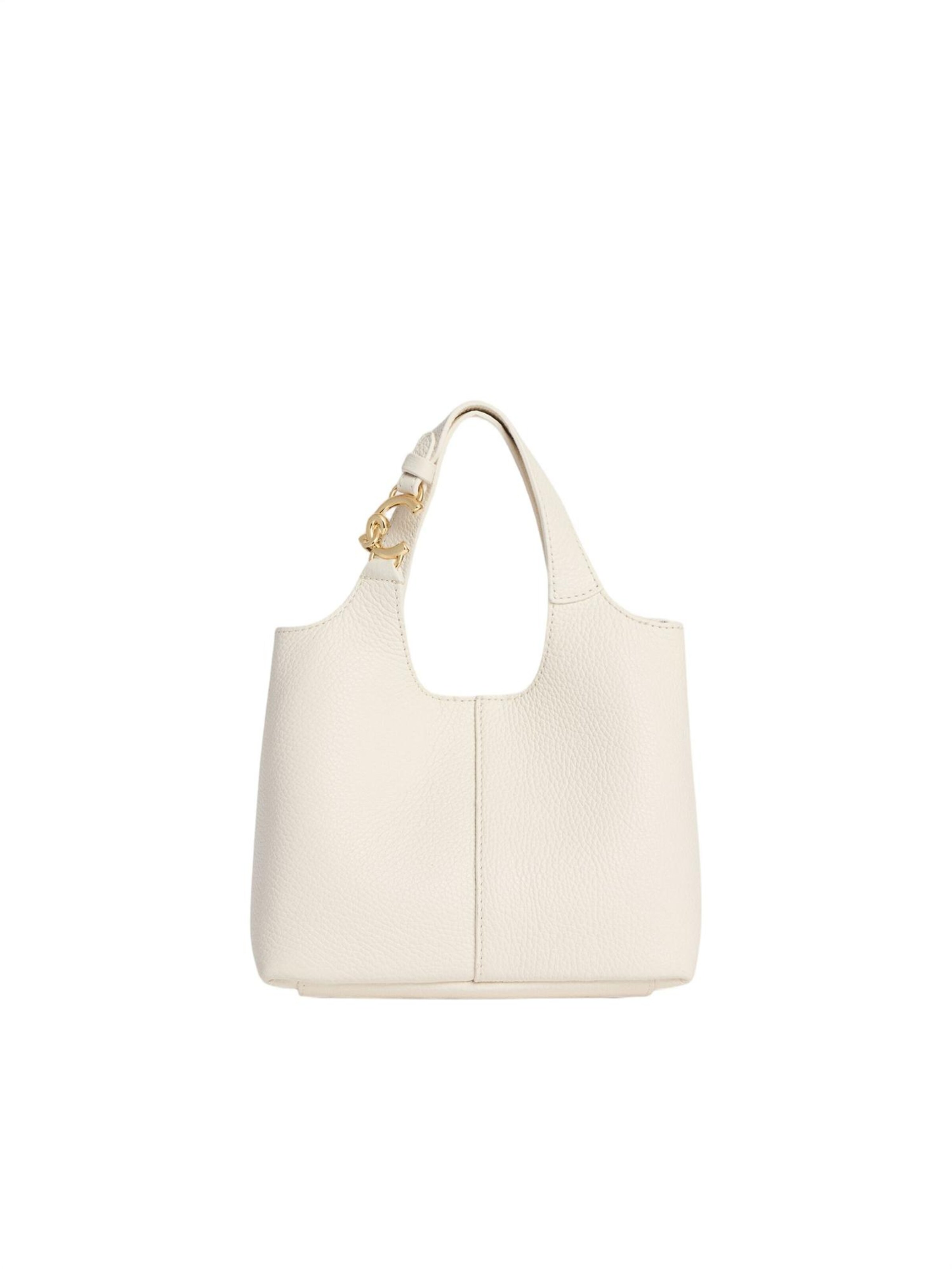 Borsa a mano 'COCCINELLE C-Easy S26' di Coccinelle in bianco: frontale