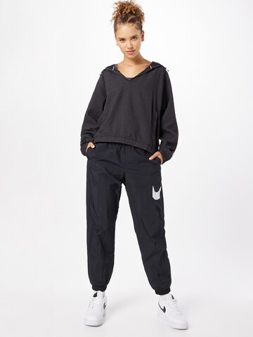 NIKE Sport sweatshirt i svart