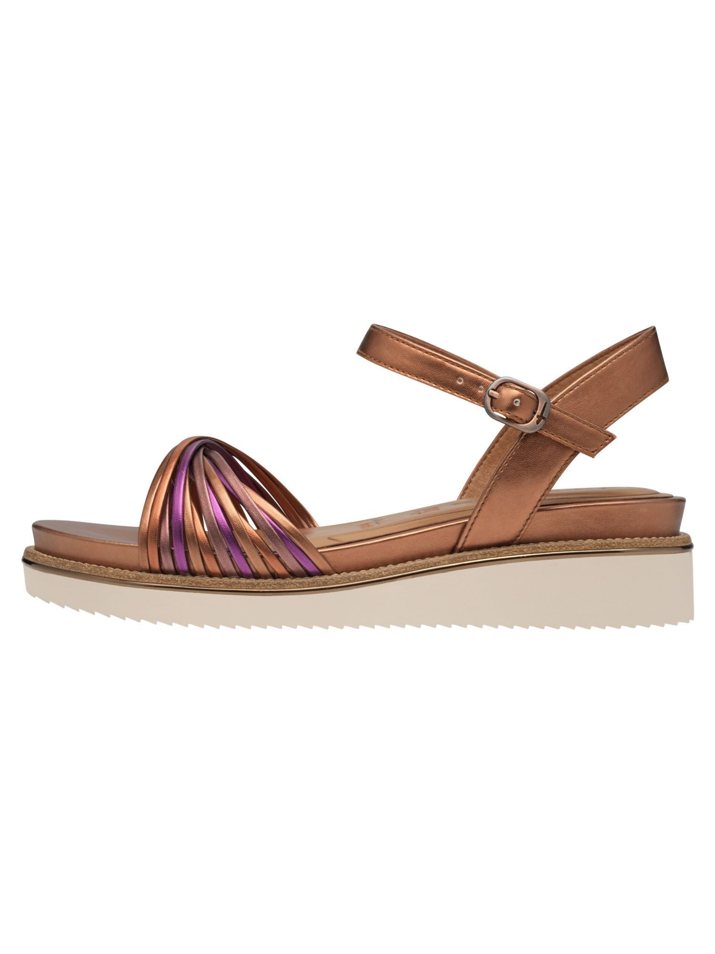 Sandales à lanières Tamaris en mélange de couleurs