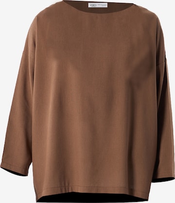 VAMOS CLO Sweater in Brown: front