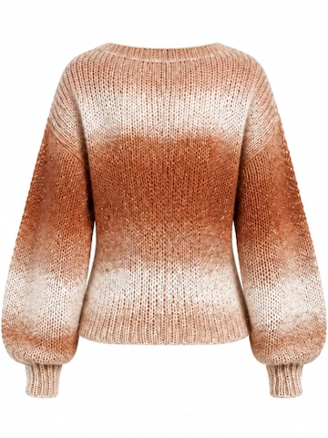 Cardigan 'Ine' WEARABLE STORIES en beige