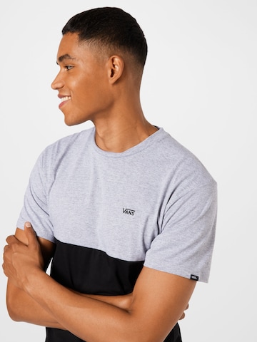 VANS Regular fit Póló 'MN COLORBLOCK TEE' - szürke