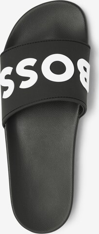 BOSS Beach & swim shoe 'Kirk' in Black