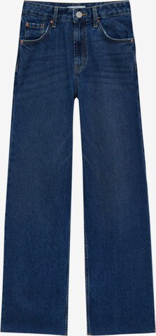 Loosefit Jean Pull&Bear en bleu : devant