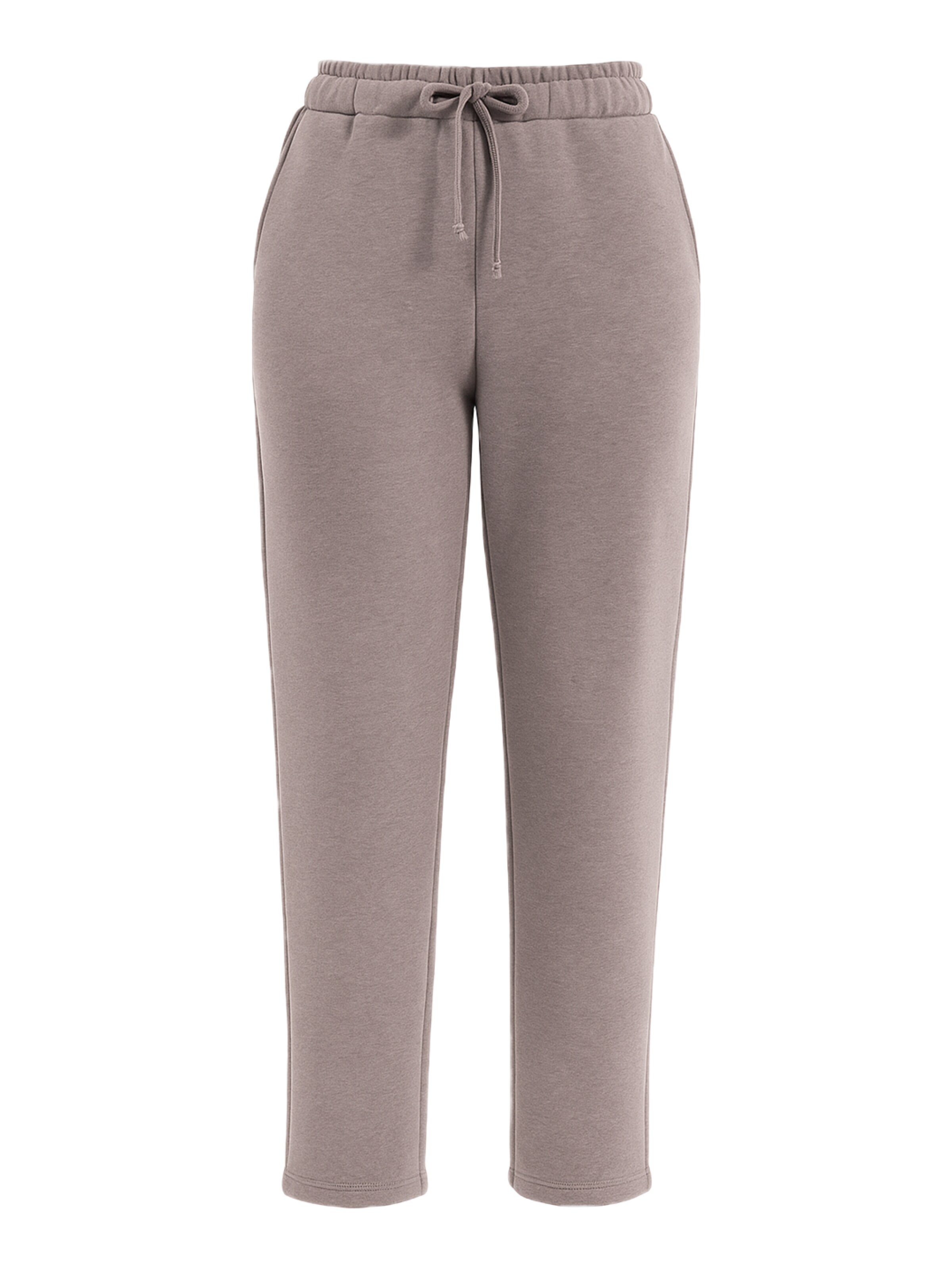 Justever Regular Sports trousers in Beige: front