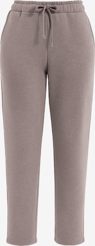Justever Sports trousers in Beige: front