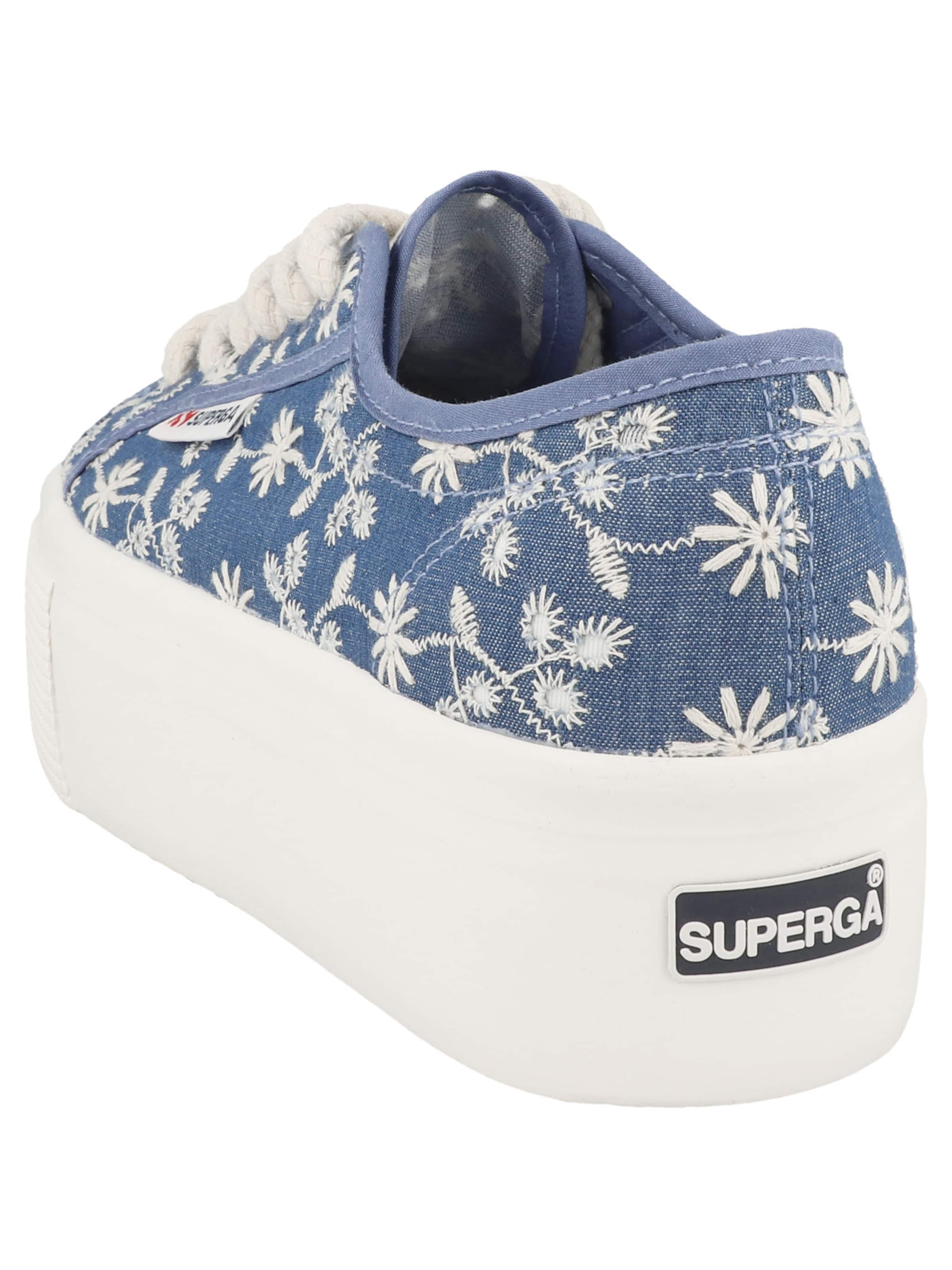 Baskets basses ' 2790 Platform Sangallo ' SUPERGA en bleu