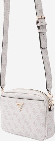 GUESS Crossbody Bag 'Meridian' in Grey: front