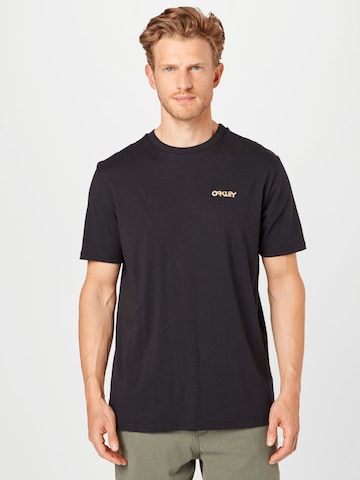 OAKLEY Performance shirt in Black: front