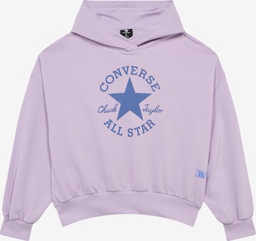CONVERSE Collegepaita värissä lila: etupuoli