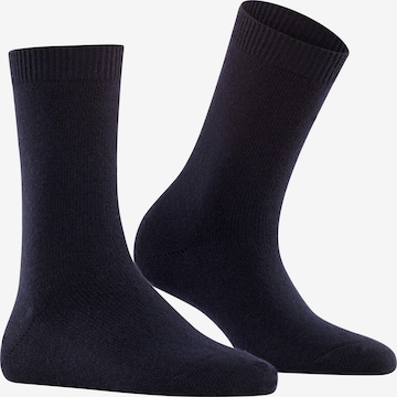 FALKE Socks 'Cosy Wool' in Blue