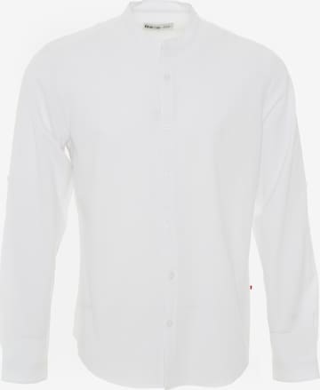 BIG STAR Regular fit Button Up Shirt ' JANER ' in White: front