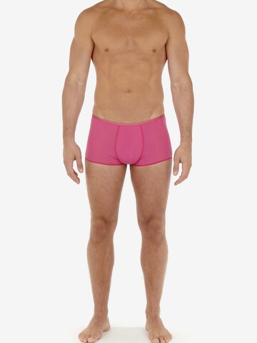 Boxer 'Plumes' di HOM in rosa