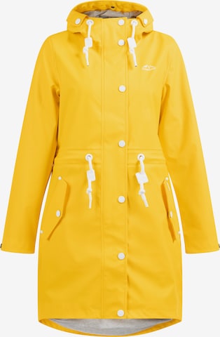 Yuka Raincoat in Yellow: front