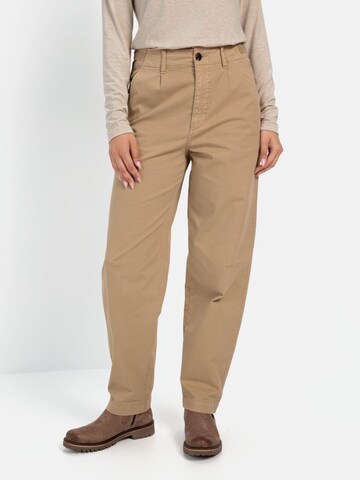 CAMEL ACTIVE Loosefit Chinohose in Braun: Vorderseite