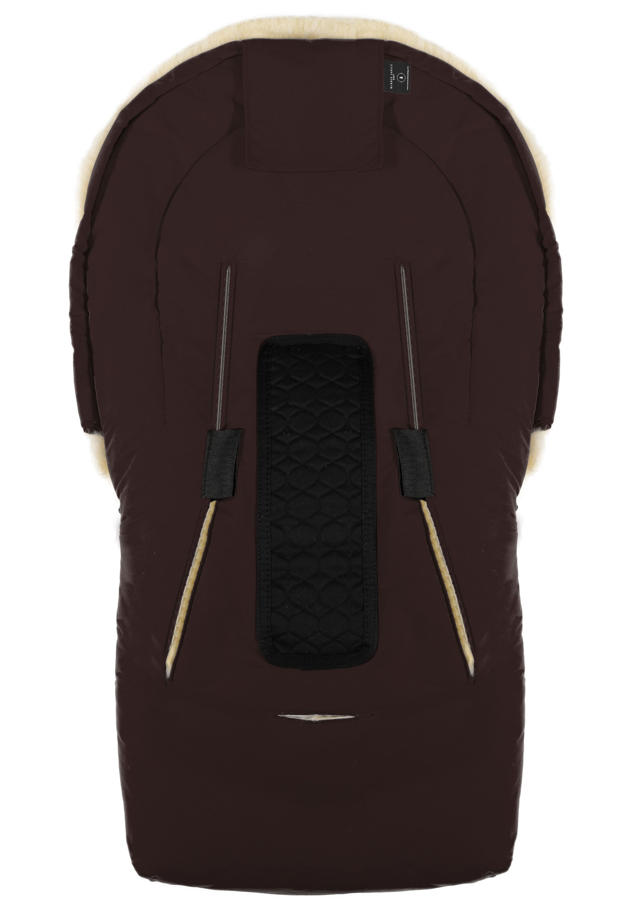 Werner Christ Baby Lammfellfußsack 'OSLO' in Braun