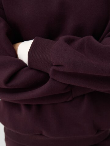 Bershka Sweatshirt in Purple