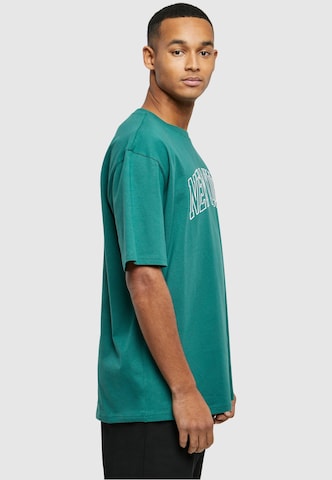 Starter Black LabelRegular Fit Majica 'New York' - zelena boja