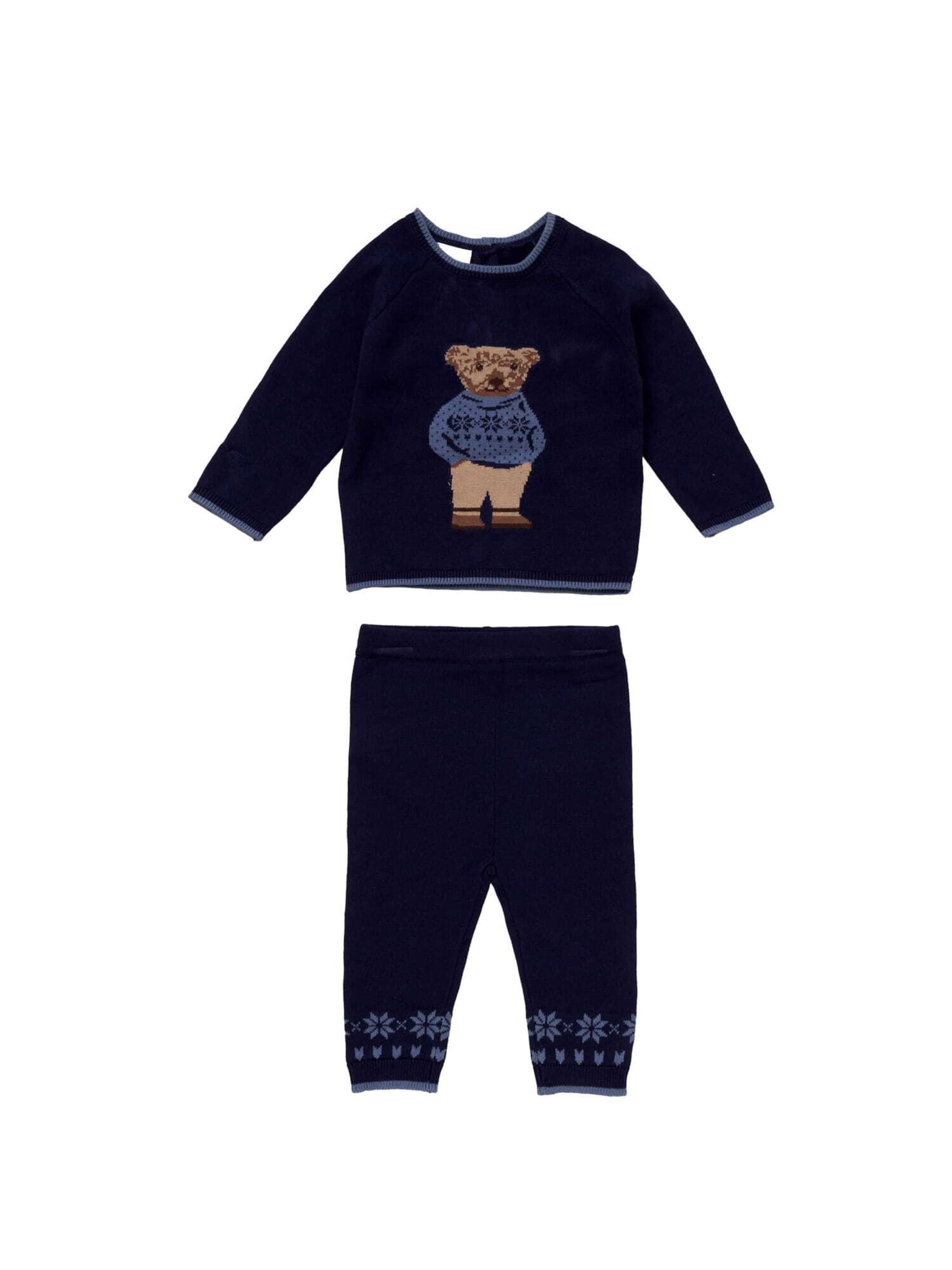 Set 'Bär' Rock a Bye Baby Boutique en bleu : devant