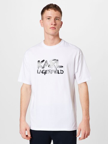 Karl Lagerfeld Särk, värv valge: eest vaates