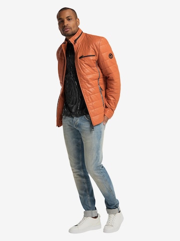 Veste mi-saison ' Gulf ' Carlo Colucci en orange