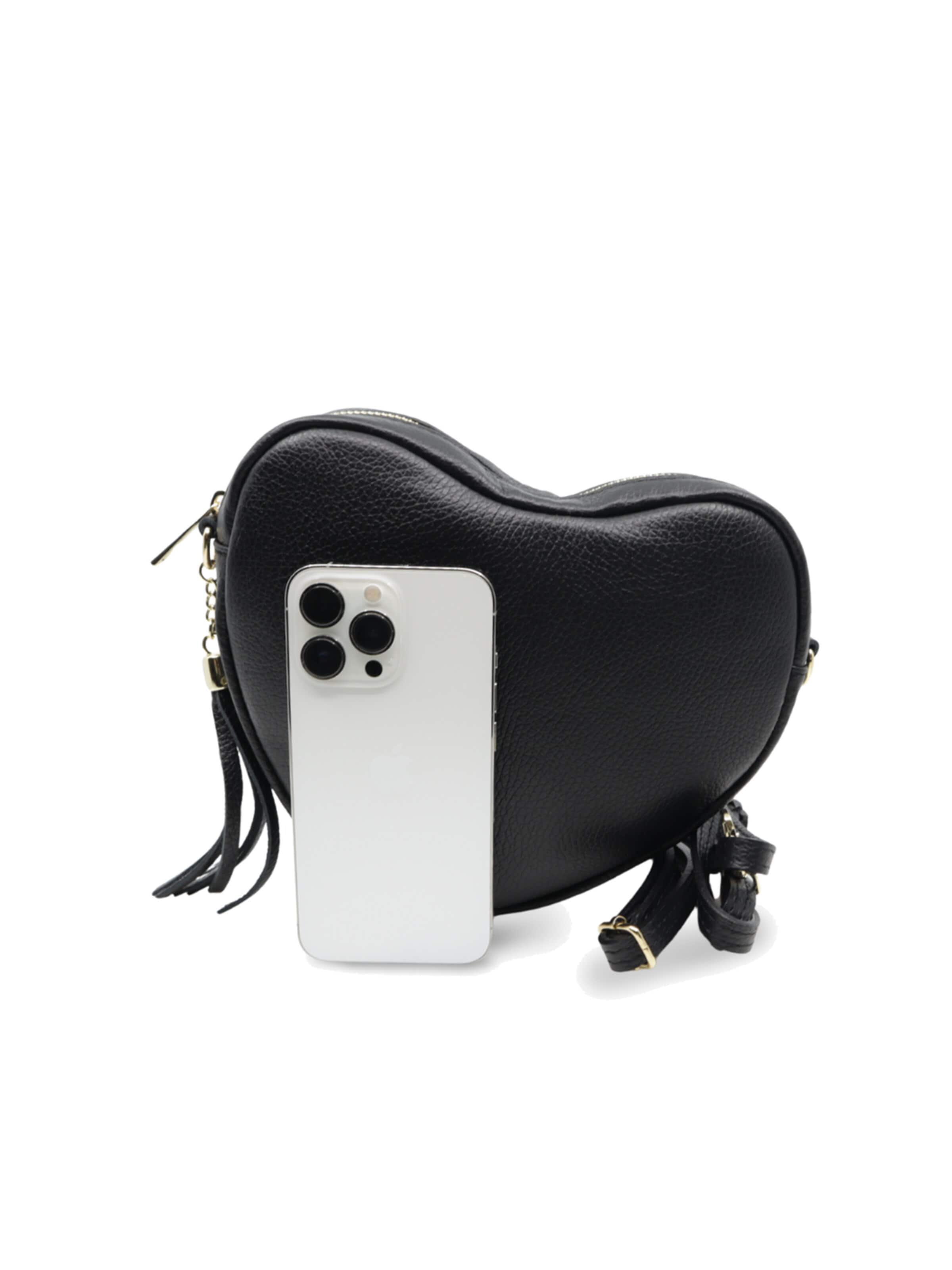 BESSO Handbag 'Cuoricione' in Black