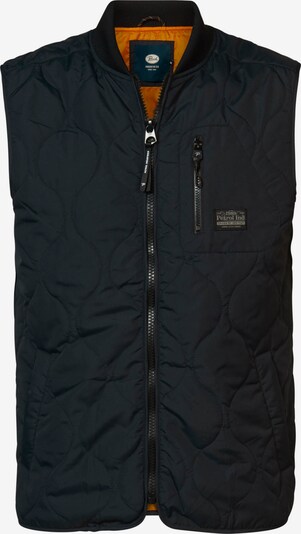 Petrol Industries Gilet en anthracite, Vue avec produit