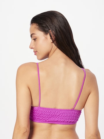 NLY by Nelly - Soutien Bustier Top de biquíni em roxo