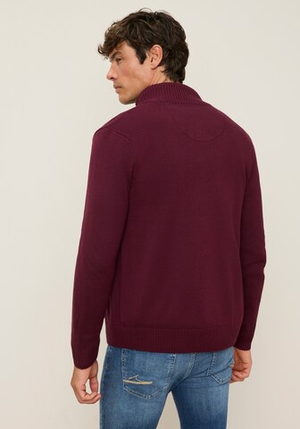 Man's World Knit Cardigan in Purple