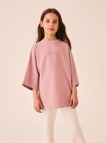 Next Shirt in Roze: voorkant