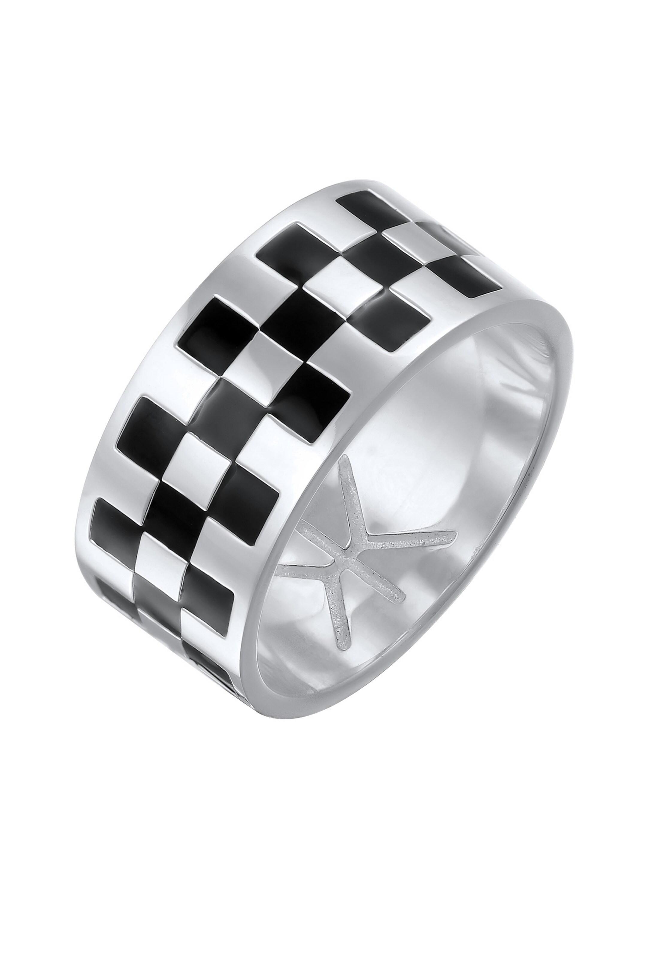 KUZZOI Ring in Silber: Vorderseite