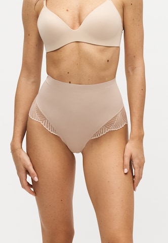Calvin Klein Underwear Σλιπ σμίλευσης σε μπεζ: μπροστά