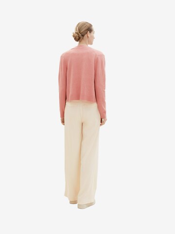 TOM TAILOR Knit Cardigan in Pink