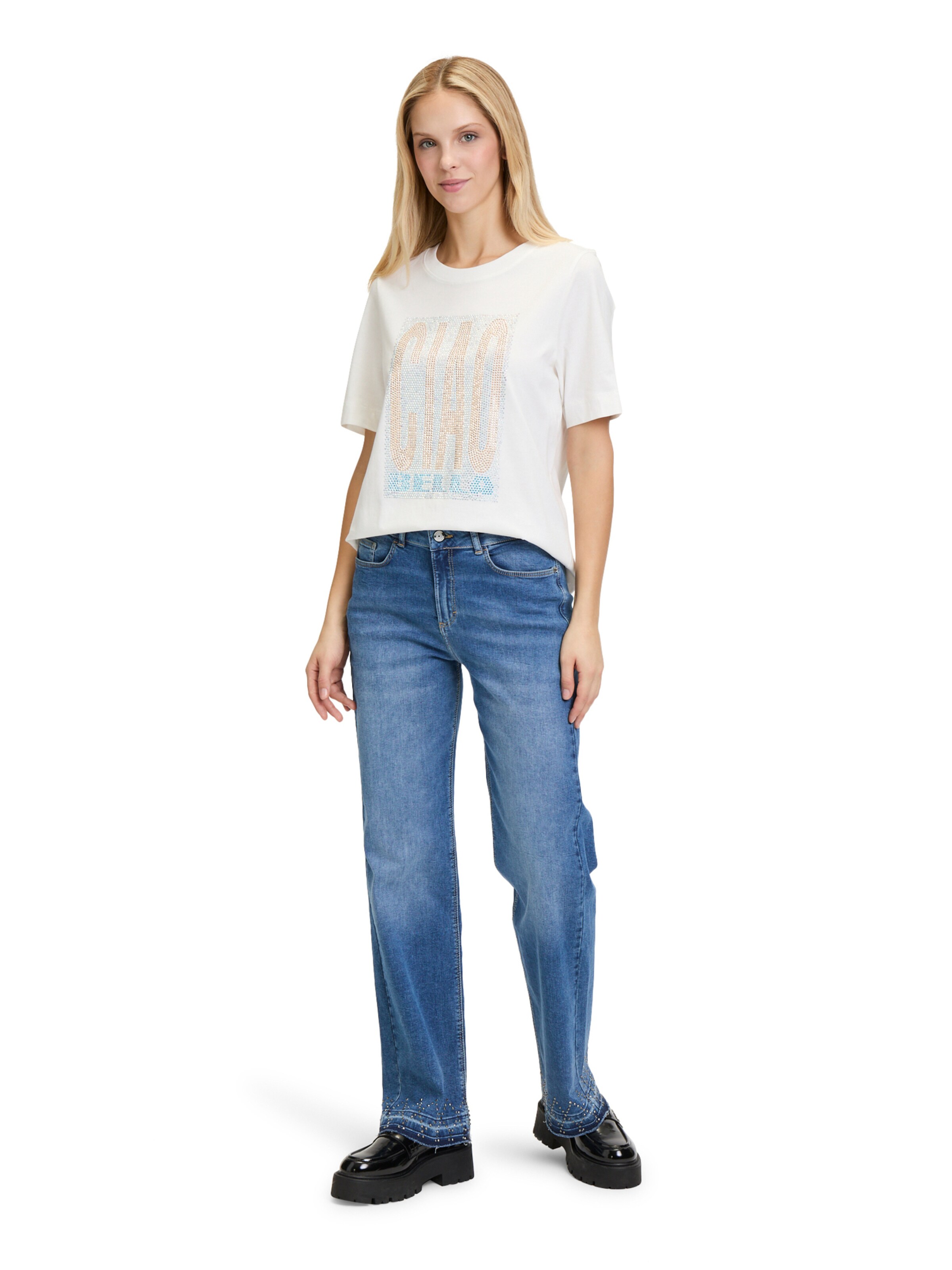 Cartoon Shirt in Wit