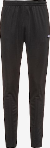 JAKO Slim fit Sports trousers in Black: front