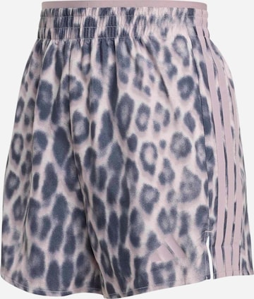 ADIDAS PERFORMANCE Regular Workout Pants in Purple: front