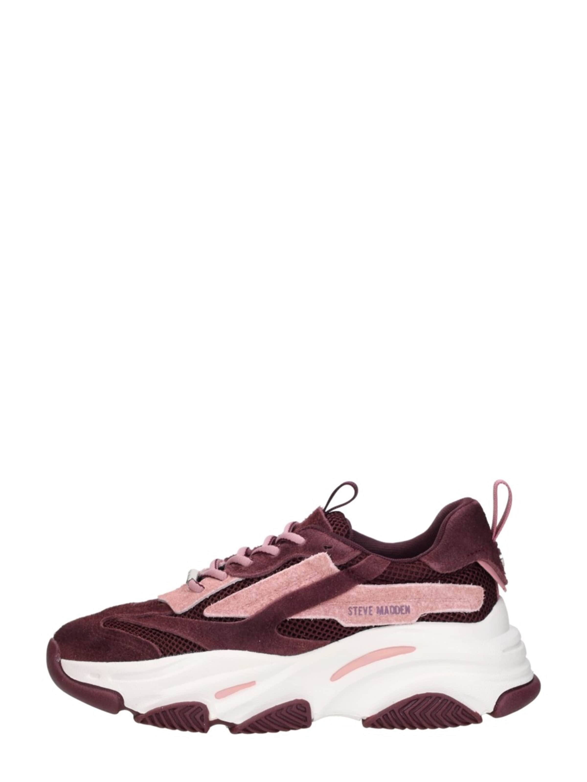 Baskets basses 'Possession-E' STEVE MADDEN en rouge : devant