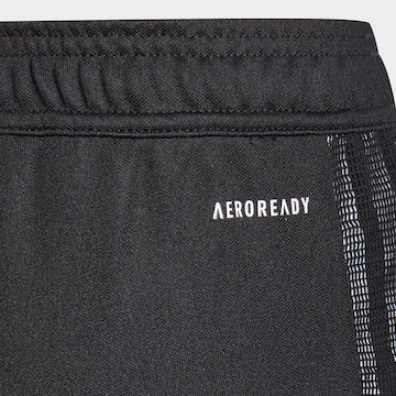 ADIDAS PERFORMANCE Tapered Workout Pants in Black