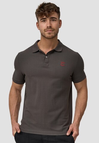 INDICODE JEANS Shirt ' Wadim ' in Grey: front