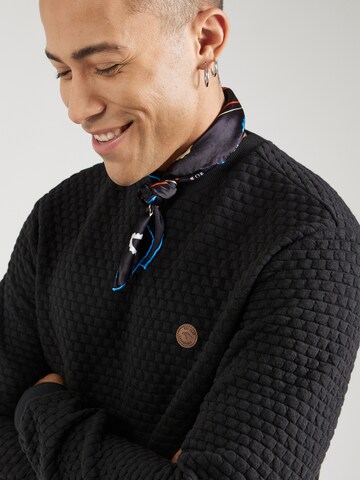INDICODE JEANS Sweatshirt  'Dash' in Schwarz