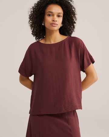 WE Fashion Póló - piros: elől