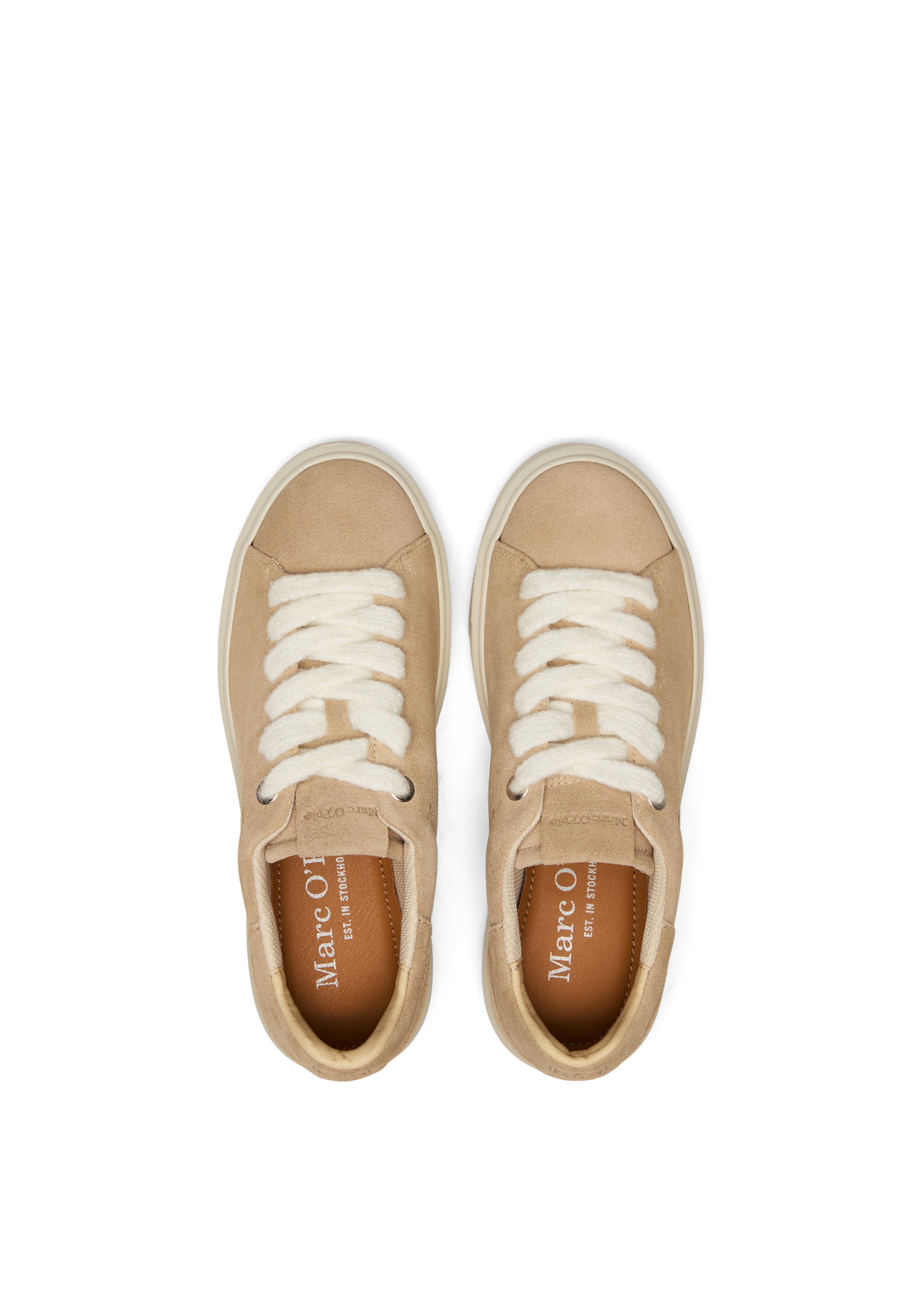 Baskets basses 'Cora' Marc O'Polo en marron